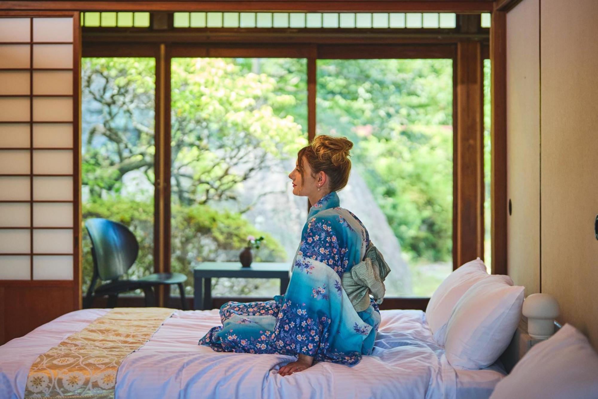 温泉付きの一軒家を借りよう Villa Beppu Luaran gambar